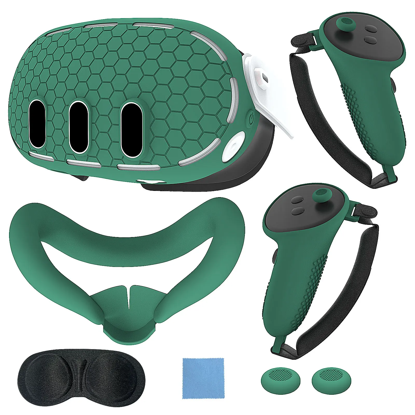 

Suitable for the new For Meta quest3 silicone protective sleeve host cover nose bridge blackout pad Quest3 VR accessories