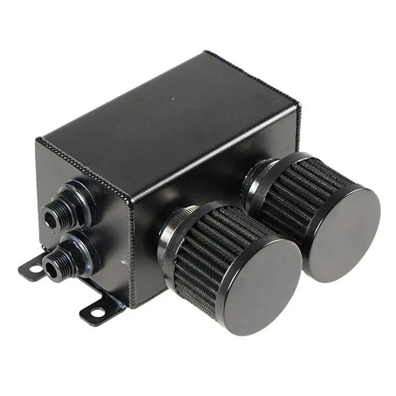 

Мощный универсальный маслоуловитель AN10 1.2L с воздушным фильтром и комплектом для вентиляции для модификации автомобиля