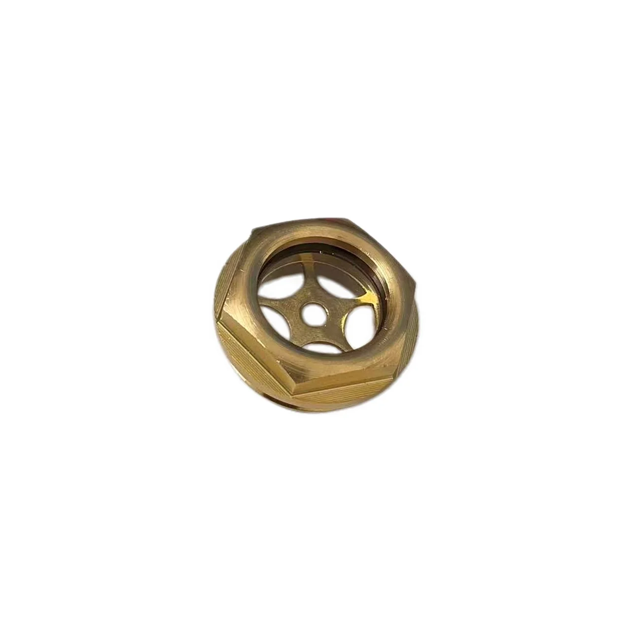 

For kubota U15/17 hydraulic oil tank oil level observation hole with a copper hydraulic oil level mirror