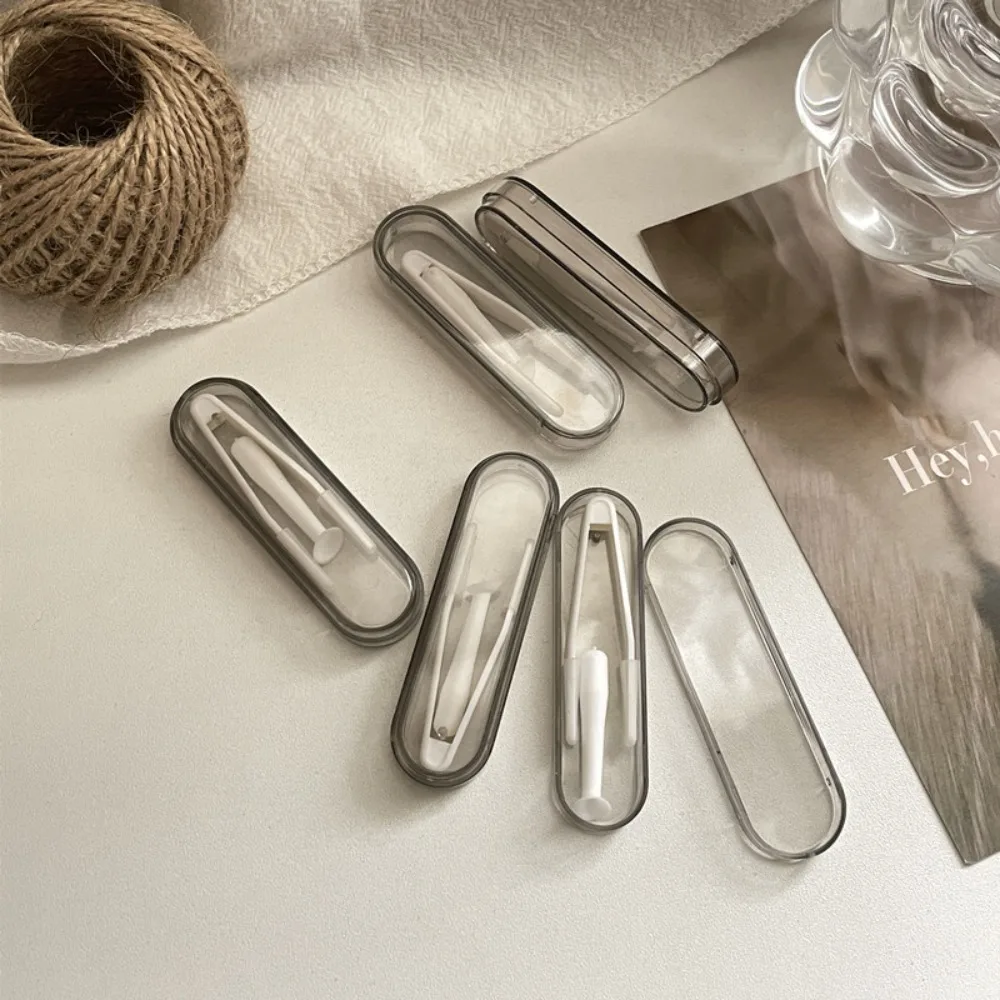 การสวมใส่เครื่องมือ ติดแทรกเลนส์ Remover ชุดเดินทาง อุปกรณ์เสริมคอนแทคเลนส์ แหนบคอนแทคเลนส์ ชุดแท่งดูด การจัดเก็บ