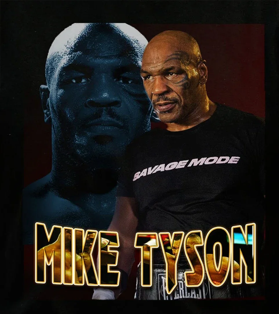 Legend Never Die. 90s Inspired Boxing Mike Tyson T-Shirt 100% Cotton O-Neck Short Sleeve Summer Casual Mens T-shirt
