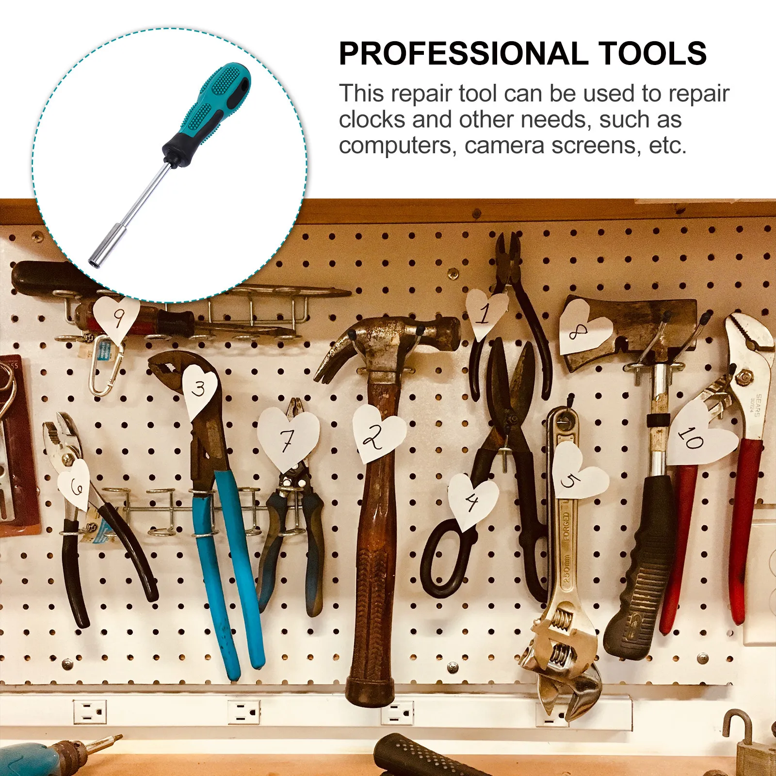 

Набор из 2 прецизионных шестигранных отверток 6,35 мм с удлиненной рукояткой, многофункциональный ручной инструмент для ремонта и вскрытия, набор для ремонта винтов