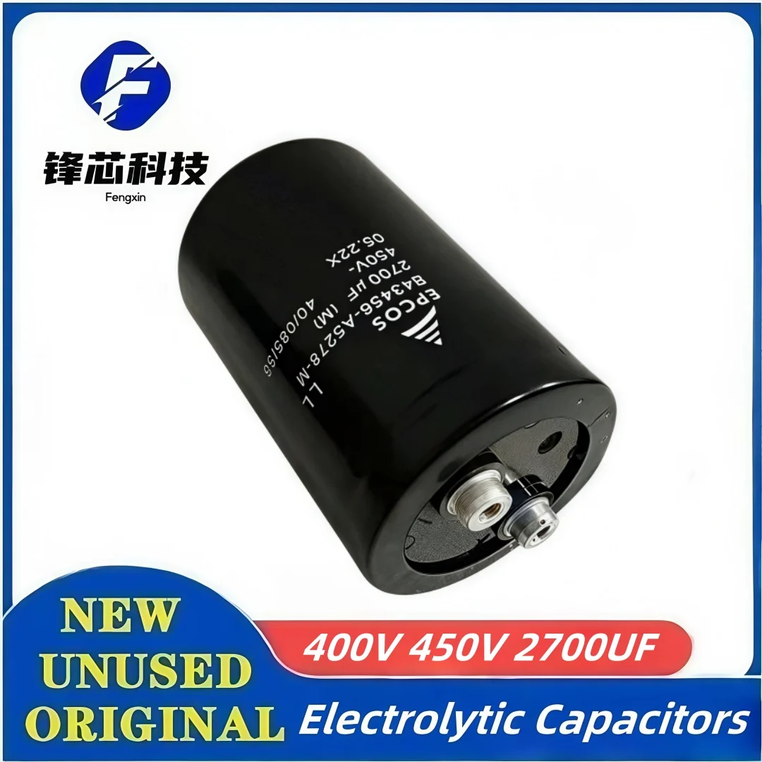 

400V 450V 2700UF EPCOS Aluminum Electrolytic Capacitor Inverter Welder 400V2700UF 450V2700UF Screw Foot Bolt Capacitor