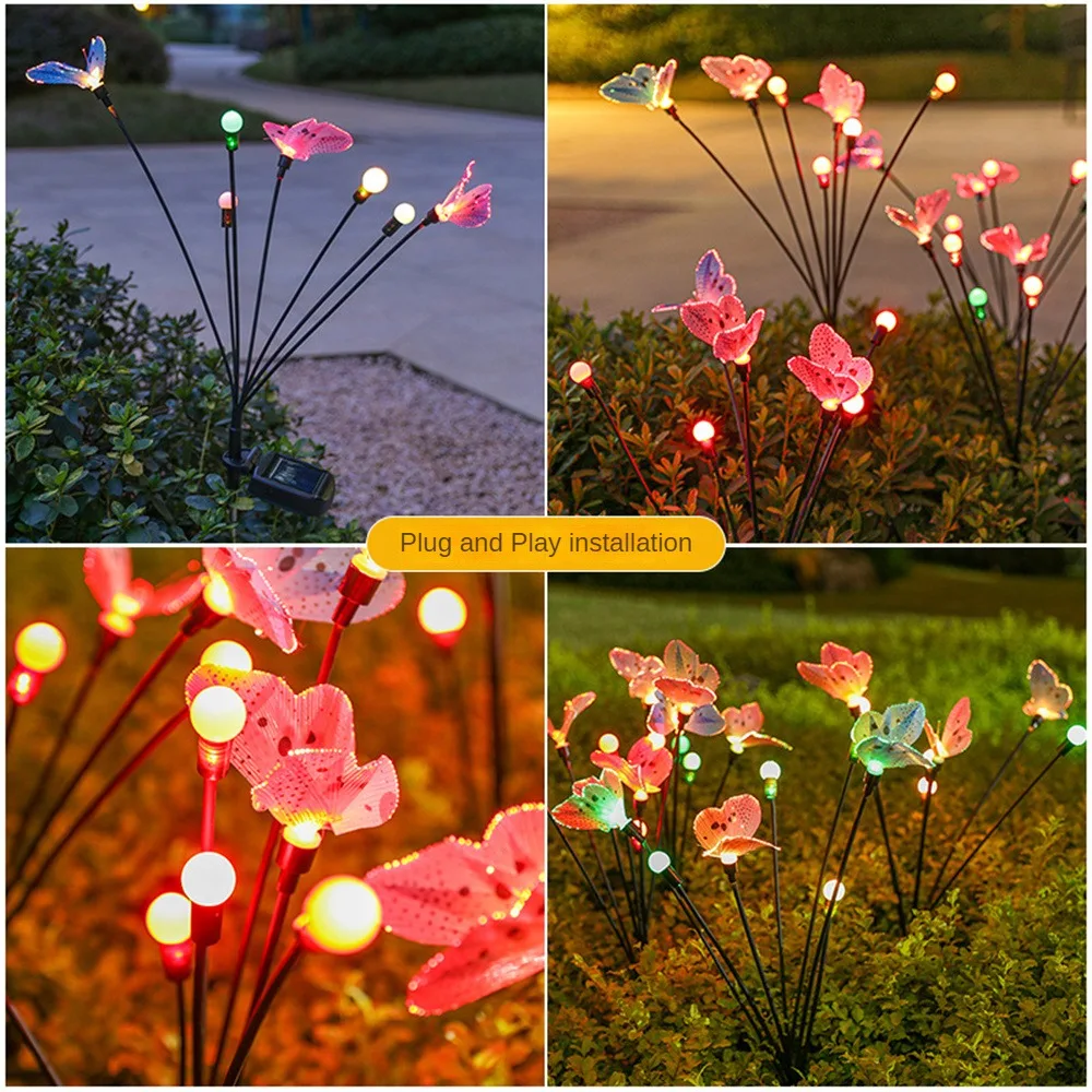 Atmosphere Light Luxury Decorative Easy Installation Waterproof Energy Saving Unique Garden Lighting Villa Decorative Lights