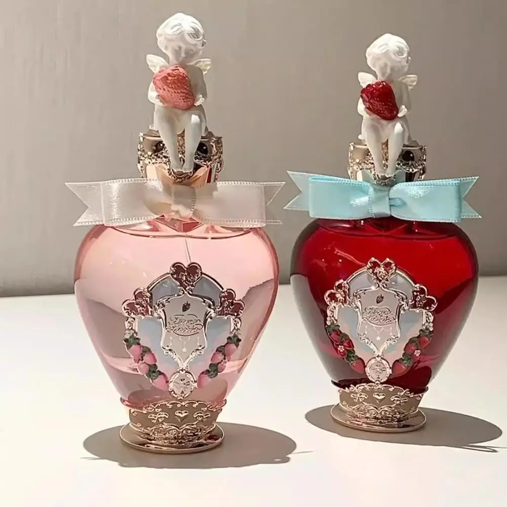 Perfume de Cupido de 50ml, flor sabe fresa, serie Cupido, Perfume Original para hombre y mujer para niñas
