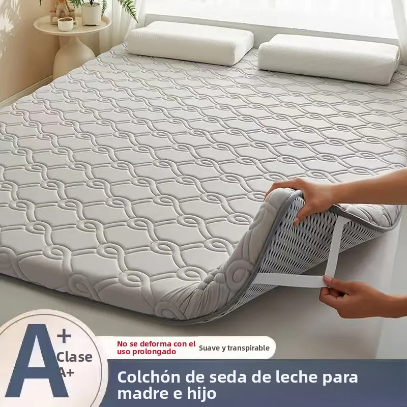 Colchón Suave para Uso Doméstico, Tatami para Dormitorio, Edredón para Dormitorio de Estudiantes, Colchón Individual de Espon...