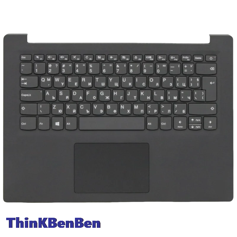 BG Bulgaria Texture Iron Gray Keyboard Upper Case Palmrest Shell Cover For Lenovo V14 ADA ARE IGL IIL IKB IWL 5CB0W44162