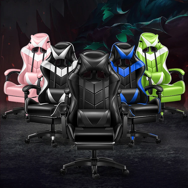 New Arrival 2022 Popular customizable network anchor theme house gamer Racing game chair leather gaming chairs