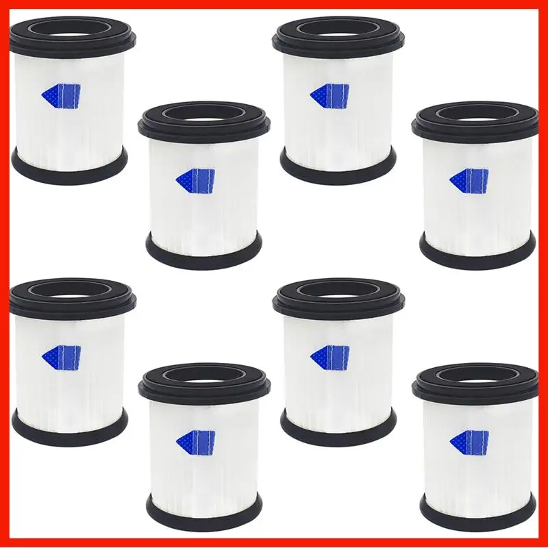 

8 Pack Hepa Filter Replacement For Inse S6T S6P Pro N6S Cordless Vacuum Cleaner,With Mesh Filter Replacement Parts