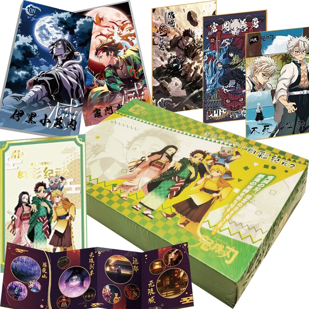 

Demon Slayer Anime Colored Paper Collection Cards Kanroji Mitsuri Anime Pretty Girl Unique Charm Character Cards Children Gifts