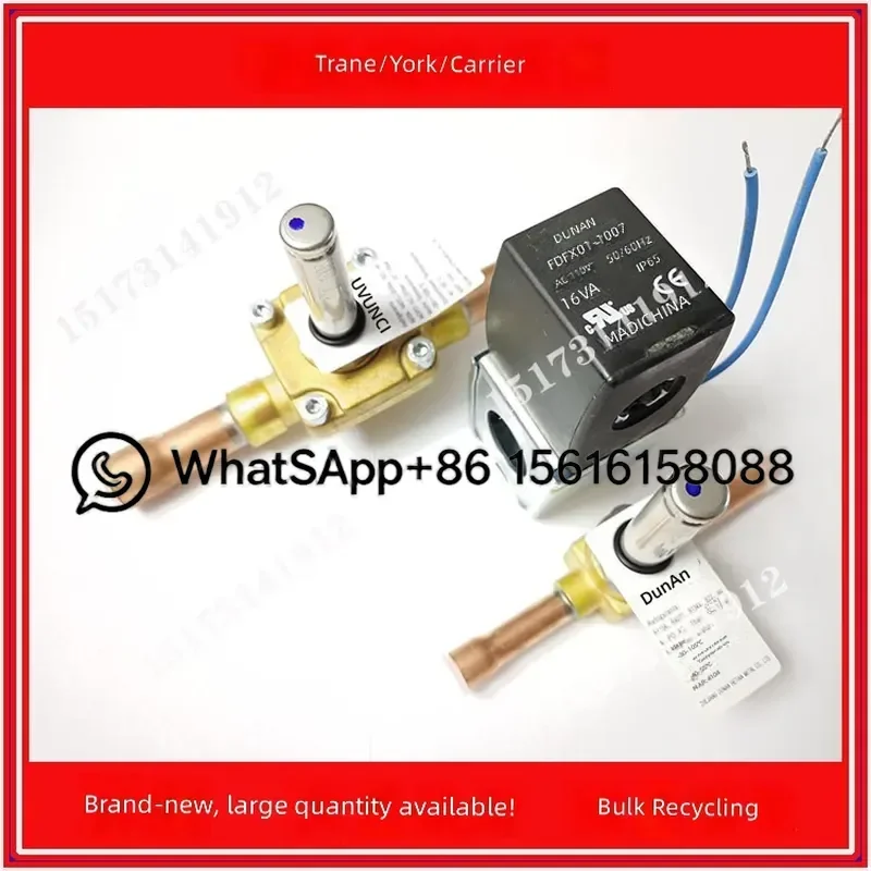 Trane AC Oil Injection Solenoid Valve Coil VAL08357 02403 COL03780 VAL12404 Replacement Parts for Air Conditioner System