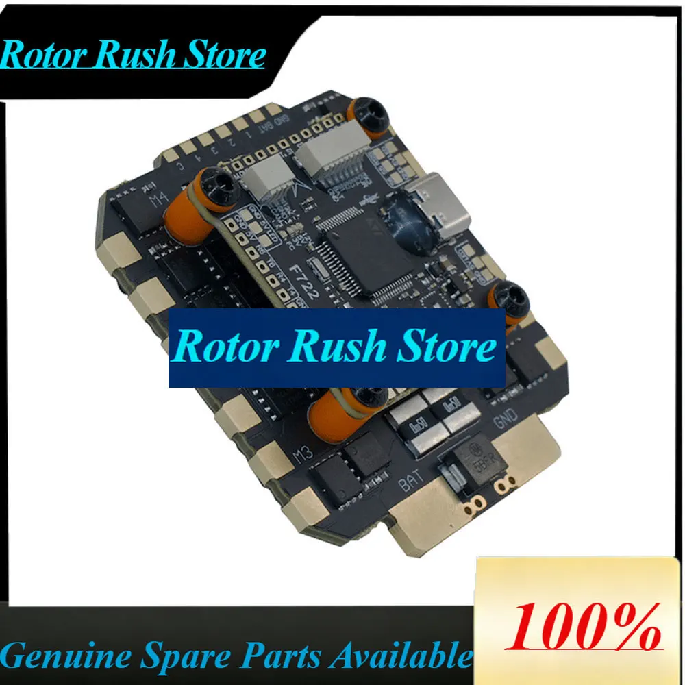 RoRusHPXGRC F722 Stack F722 Flight Controller ICM42688P With 80A/100A/120A ESC 3-8S LIPO 30.5x30.5mm For RC FPV Racing Drone Par