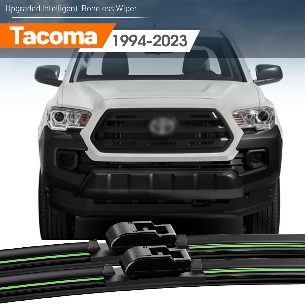 2pcs For Toyota Tacoma 1994-2023 Front Windshield Wiper Blades 2005 2006 2014 2016 2017 2018 2019 Windscreen Window Accessories