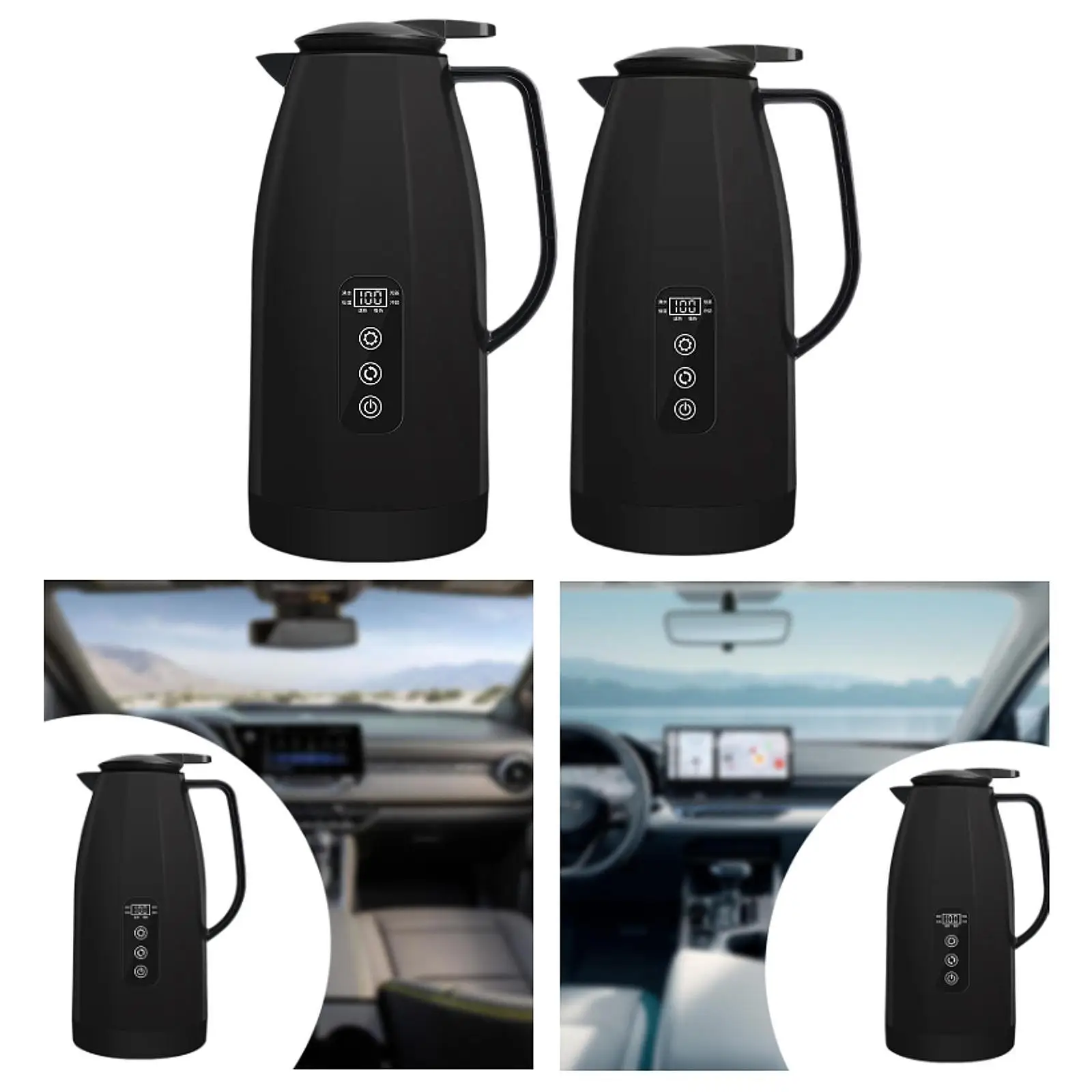 

Water Boiler Car Electric Kettle Portable Multifunctional for Boiling Water, Eggs, Coffee, Tea Water Heaters Car Coffee Warmer