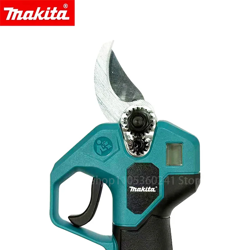 makita-18v-brushless-electric-pruning-shears-cordless-garden-branch-trimming-scissors-with-led-display-for-precise-cutting