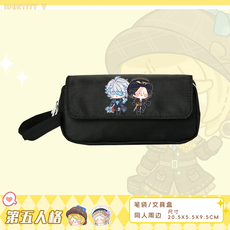 Anime Identity Ⅴ Luca Balsa Prisoner Norton Campbell Prospector Cosplay Hallowmas Gift Student Writing Case Pencil Box Pen Bag