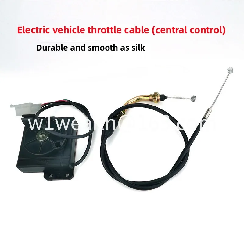 Electric vehicle central controller modified to increase twist oil, handle cable governor oil motorcycle central control
