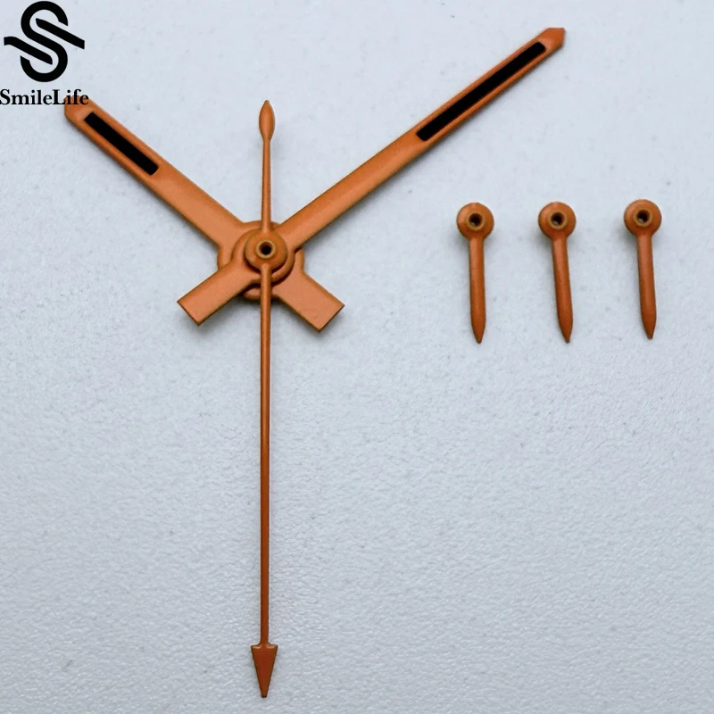 SmileLife VK63 Jam Tangan Oranye Bercahaya Hijau Aksesori Jam Tangan Pergerakan VK63 6 Tangan