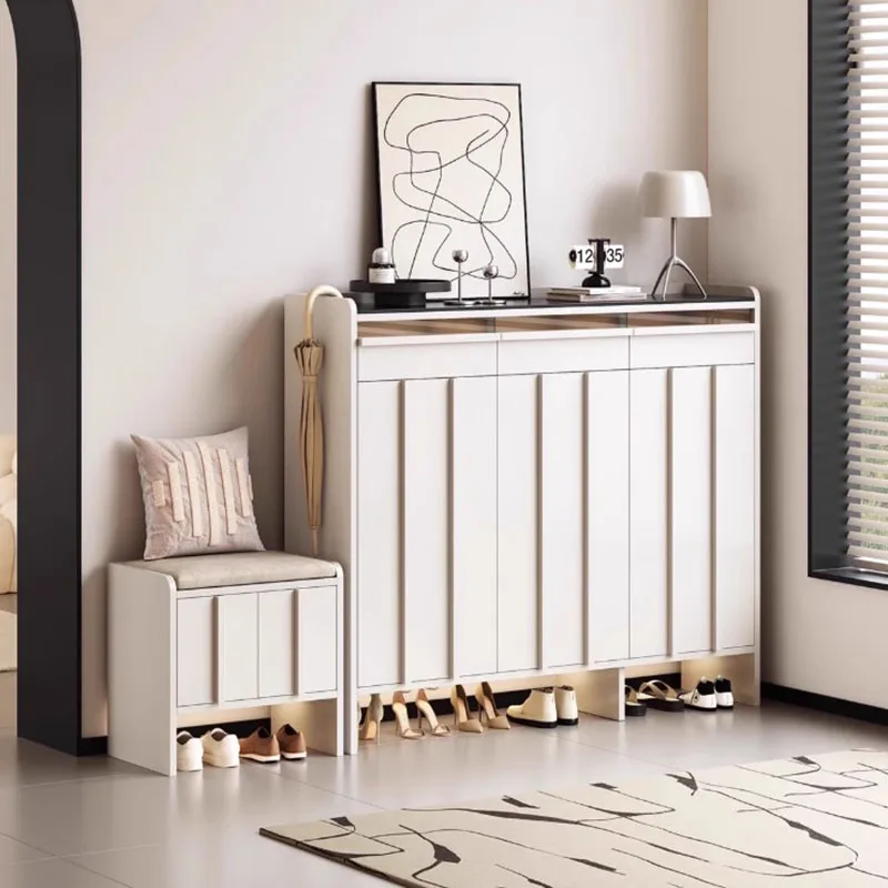 الشمال برج رف الأحذية الإيطالية الحد الأدنى مصمم النظارات الشمسية غرفة المعيشة رف الأحذية برج صندوق Gabinete صانعي الأحذية الأثاث