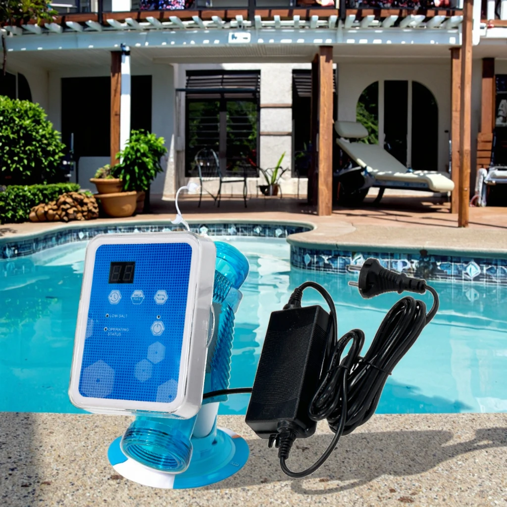 

Fenlin Convenient All-in-One Water Salt Chlorinator Efficient Swimming Pool Disinfection System