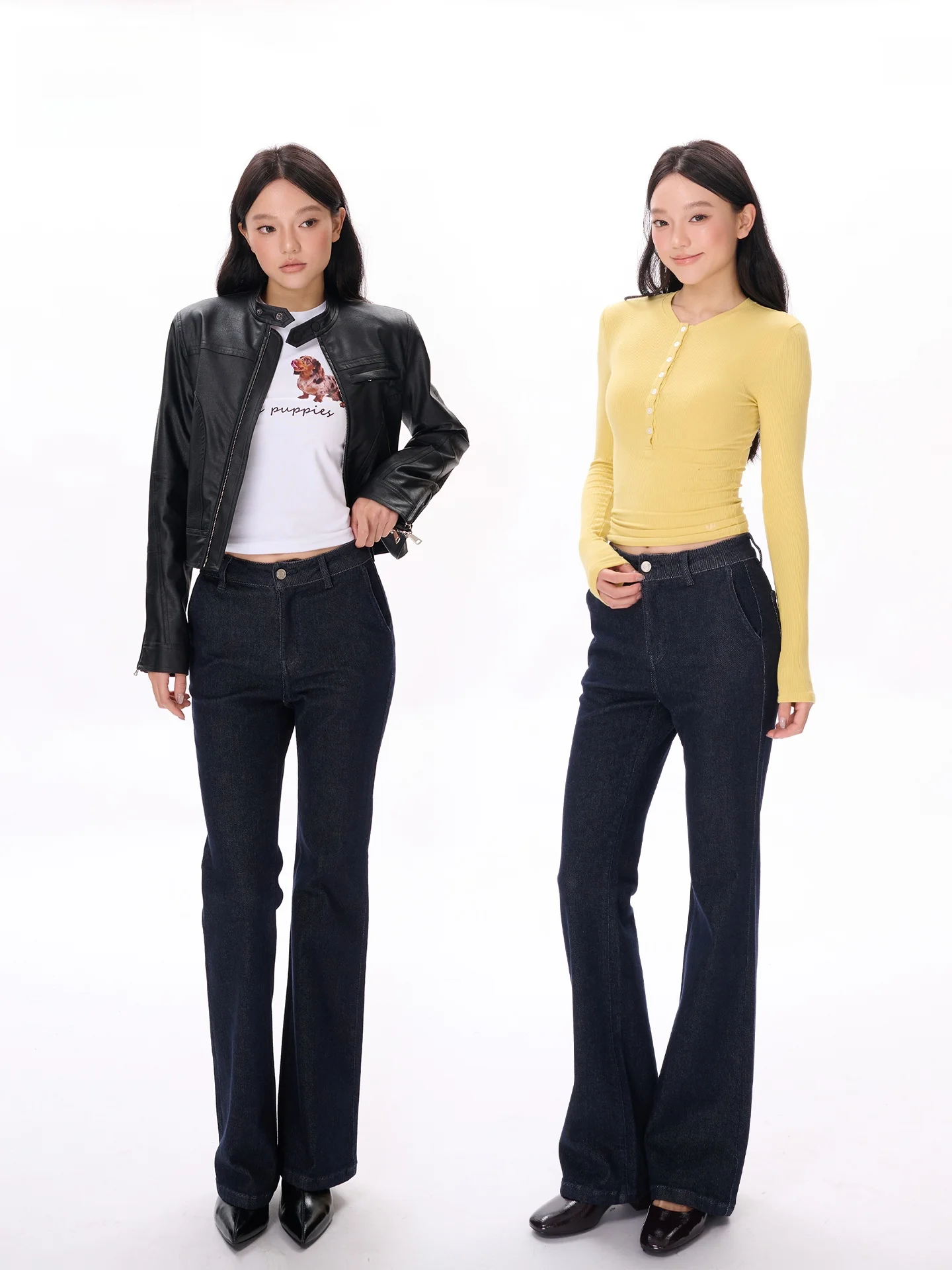 

Джинсы-колокольчики с высокой талией, женские эластичные утягивающие широкие длинные брюки, повседневные хлопковые эластичные джинсовые брюки синего цвета