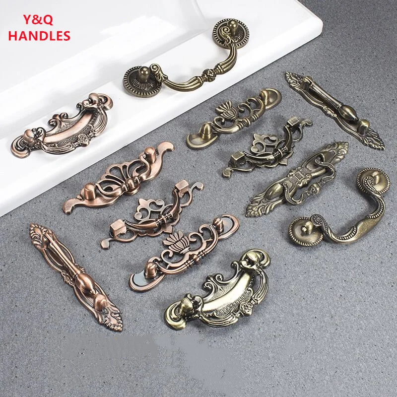 

Handles Drawer Cabinet Furniture Kitchen Handles for Cabinet Knob Door Drawer Furniture Kitchen Retro Classical Old-fashioned