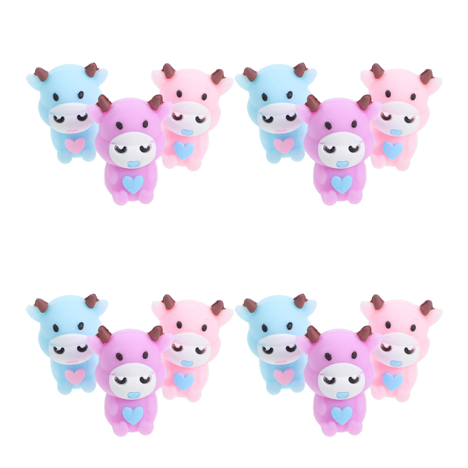 4 fundas de lápiz de animales, cubiertas bonitas de dibujos animados, extensores adorables, tapas decorativas de silicona, protectores de punta de lápiz, sombreros flexibles