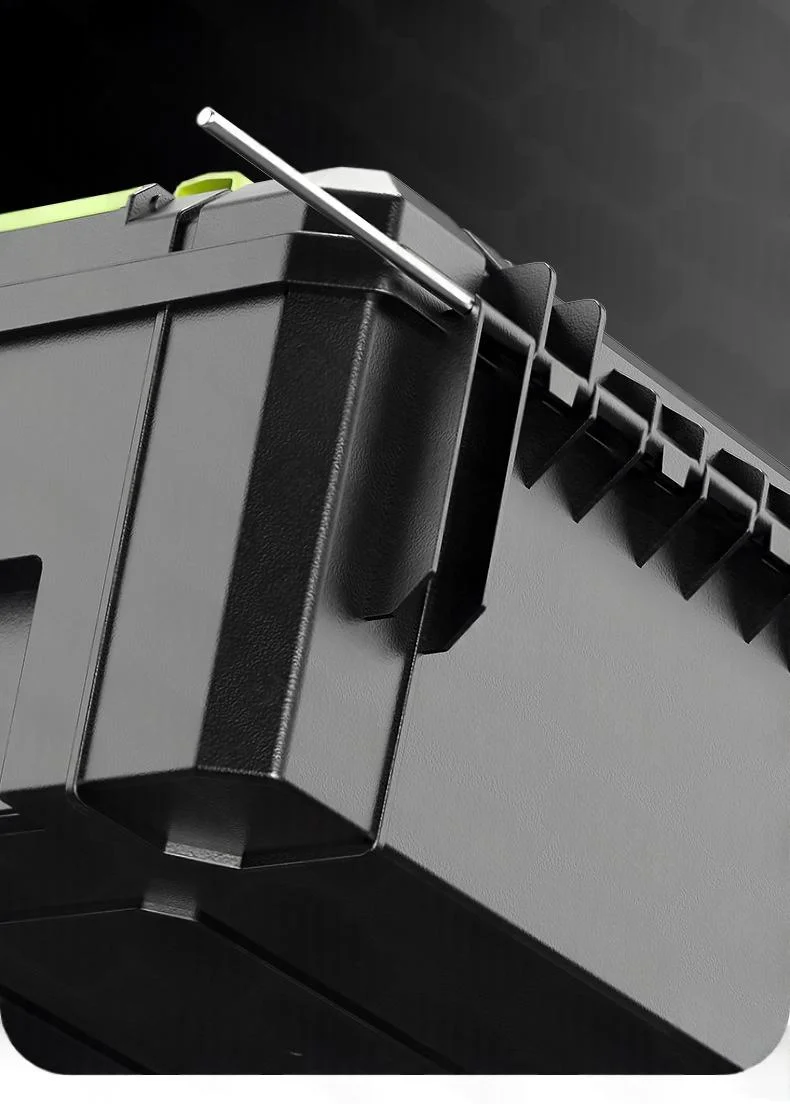 DGEV Multifunktionaler Stapelbarer Werkzeugkasten-Set mit Großer Kapazität, Große Verbreiterte Aufbewahrungsbox für Hardware – Detail 12