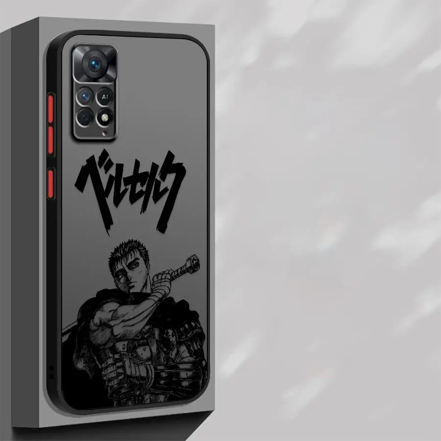 Funda trasera de teléfono con dibujos de Anime para Xiaomi Redmi Note 10S 11S 8 9 10 11 Pro 13 14 12 Pro Plus 7 12s 9S 8T