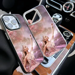 Epc A- Ariana G-Grande Wicked Phone Case IMD Phone Case For IPhone 16 15 14 13 12 11 Pro Max Plus Color Silver Cover