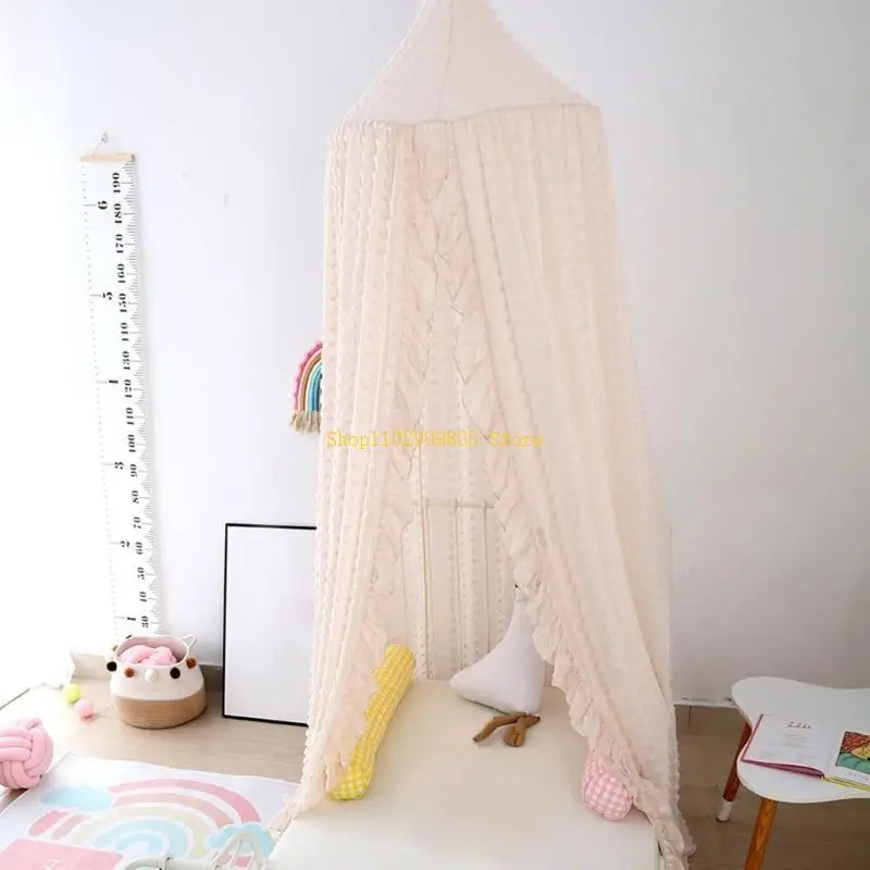 خيمة ناموسية معلقة بستارة شبكية غطاء سرير للأطفال الرضع ضروري للرضع J0MF #5