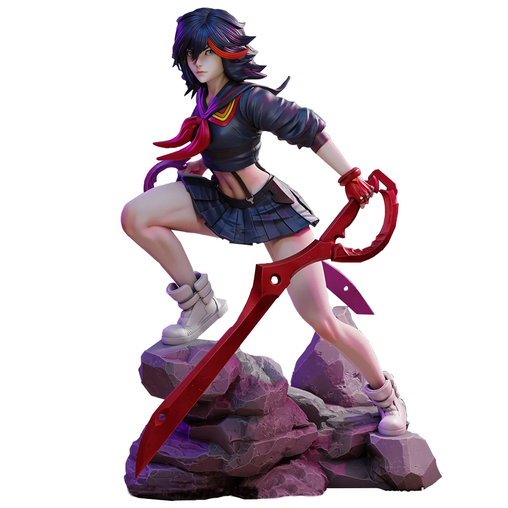 ミニチュアレジンフィギュアキット,未塗装プラスチック,ryuuko,1:18,a778