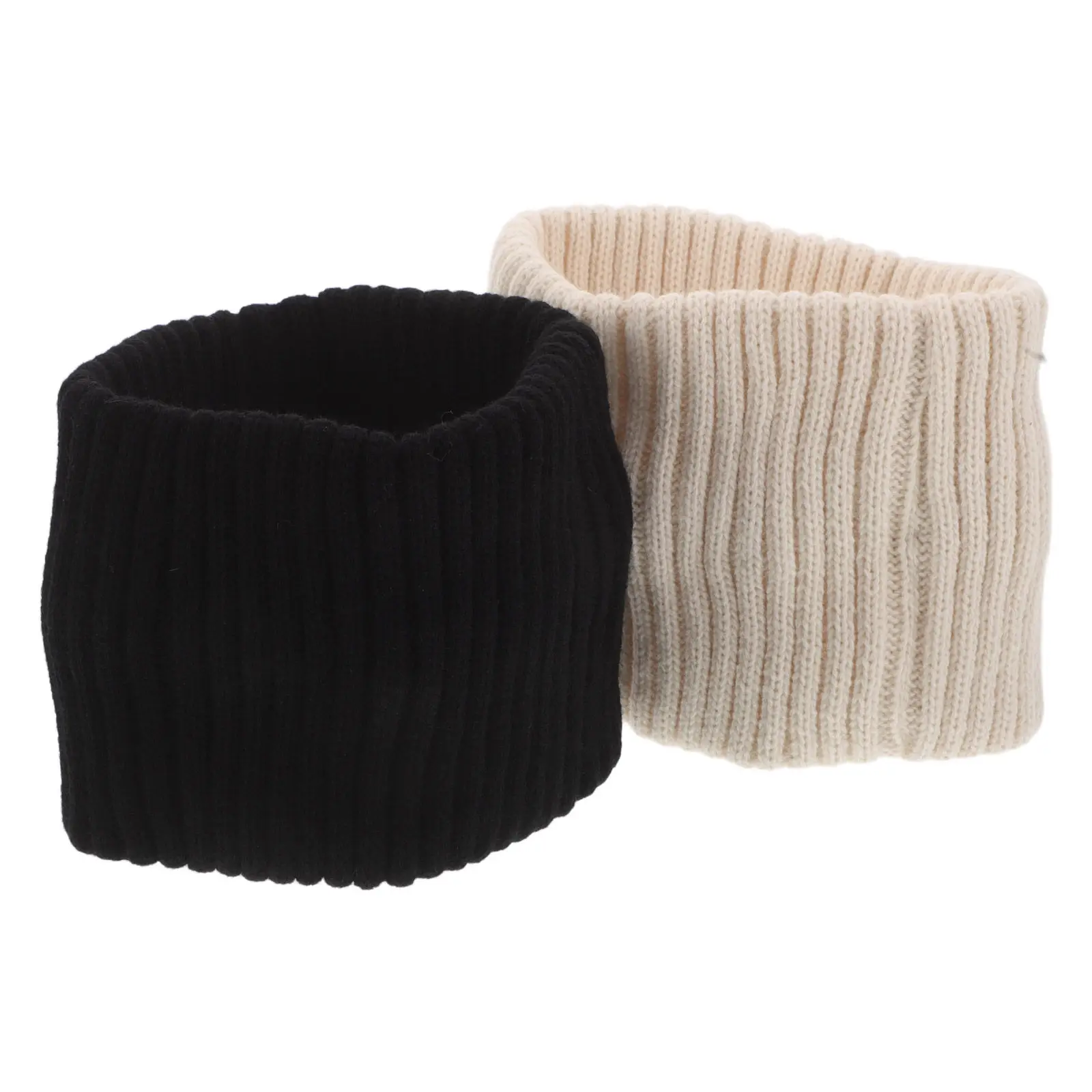 

2pcs Vertical Weave Knit Headbands For Women Warm Winter Ear Muff Headband Cold Weather Running Hiking Skiing Outdoor Sports