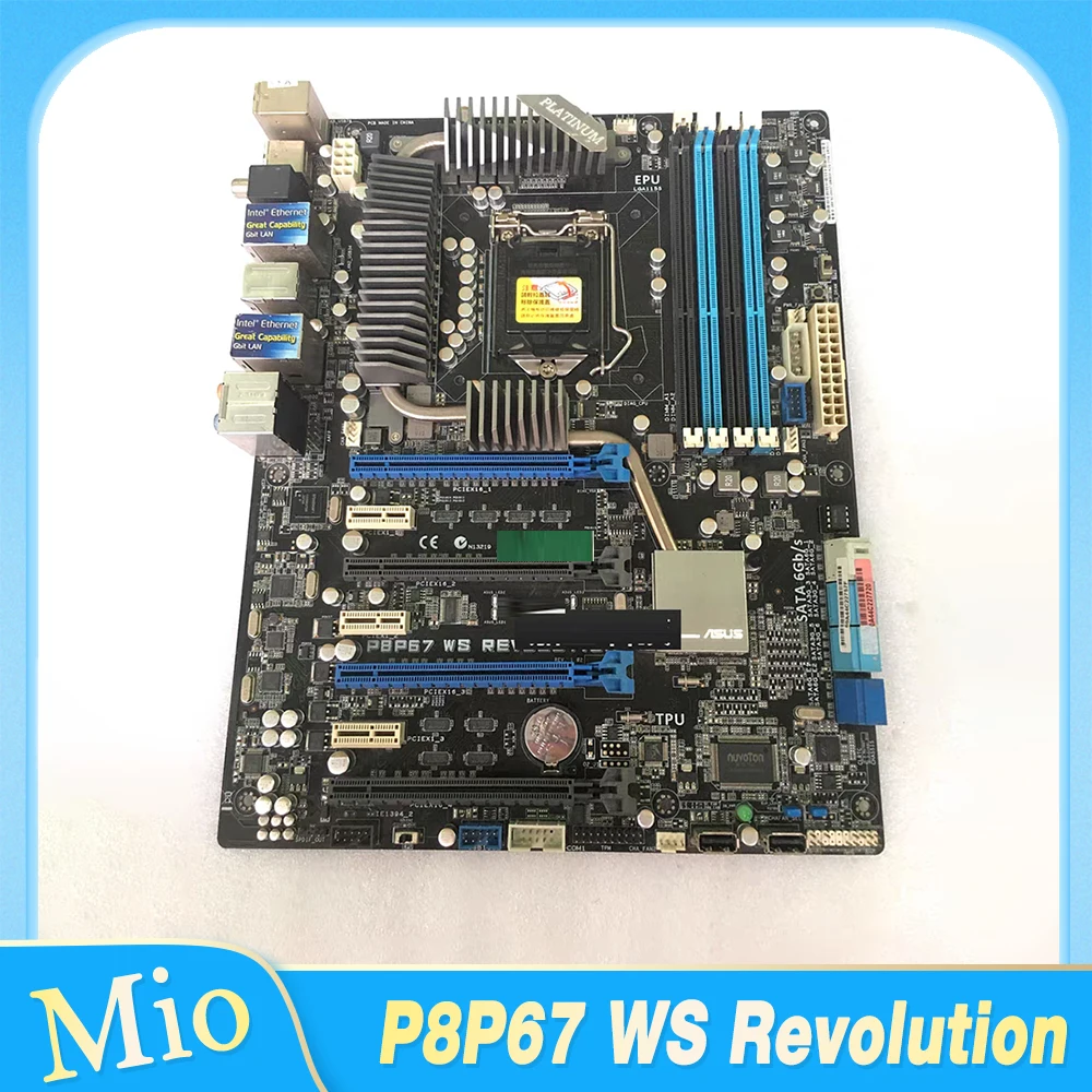 

P8P67 WS Revolution industrial control motherboard LGA 1155