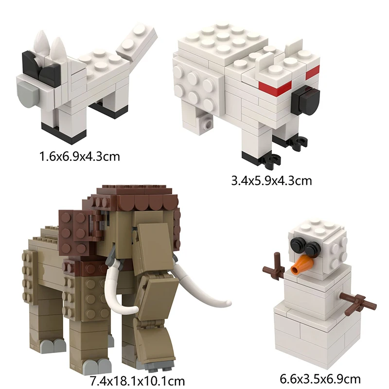 الغابات 99 ليال اللبنات 99 ليال الديكور هدية الكريسماس للأطفال الكبار سوبر الهدف الوحش 2025 هدية الإبداعية