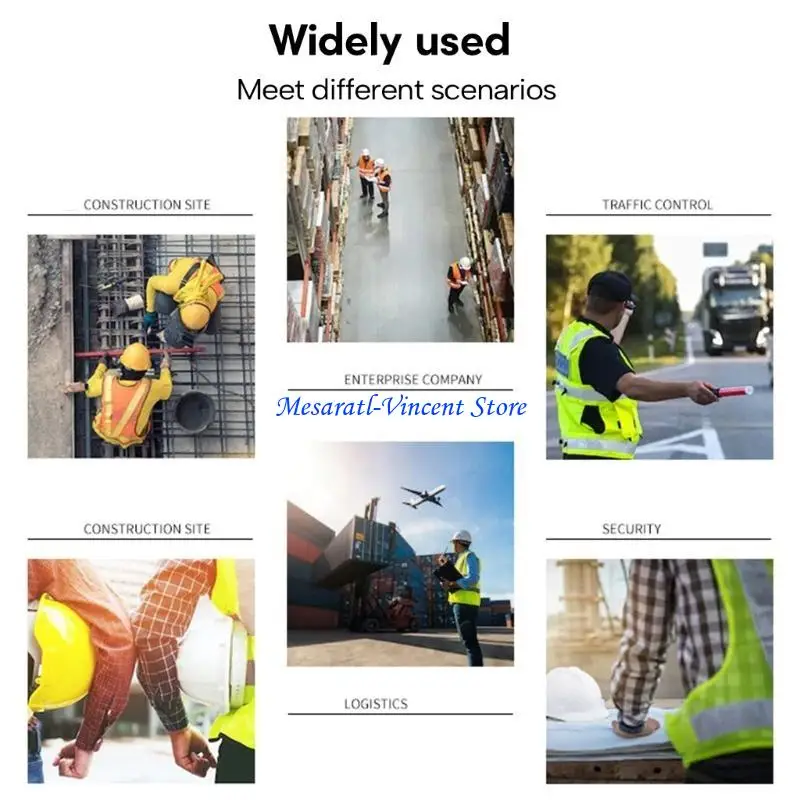 A70F High Visibility Reflective Vest Be Seen Be Safe Yellow Vest for Car Women & Men