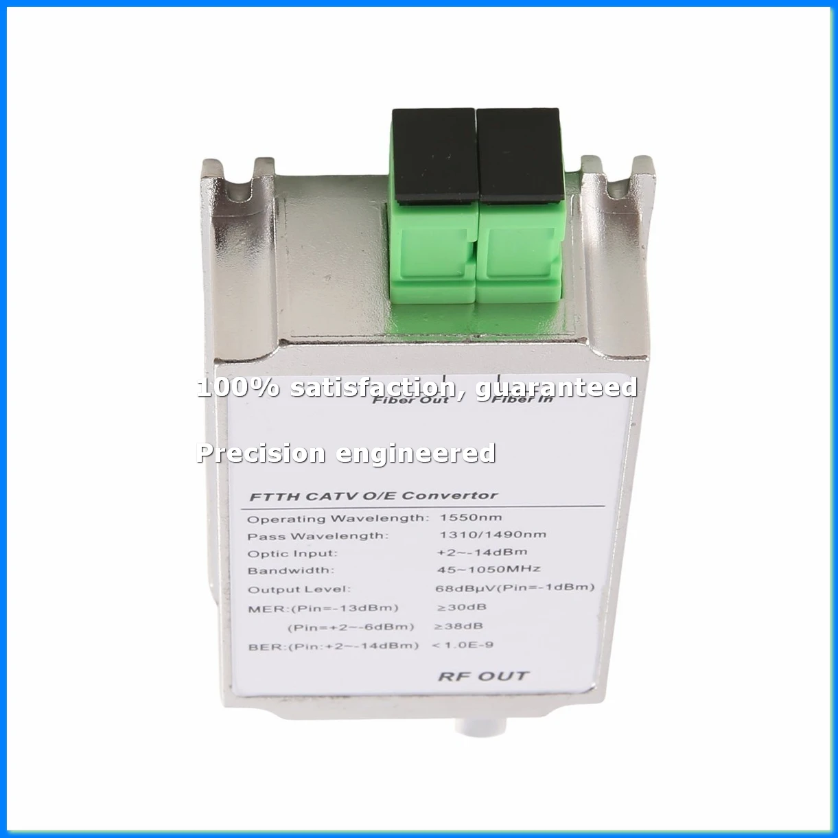 Mini CATV FTTH Receiver Fiber Optical WDM Node RF Converter Triplexer Minimode Indoor AGC 1310nm/1550nm Without Power-A09I