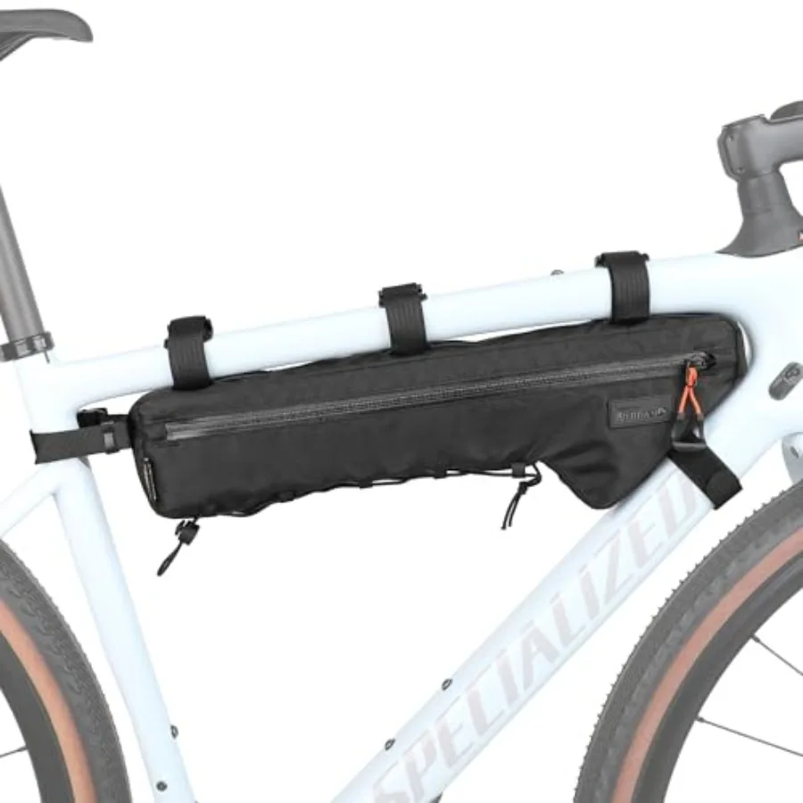 

Bicycle Front Frame Bag Bike Under Top Tube Triangle Waterproof Bag 2.4L Cycling Accessories Nylon Pack Pouch for MTB Road Bike