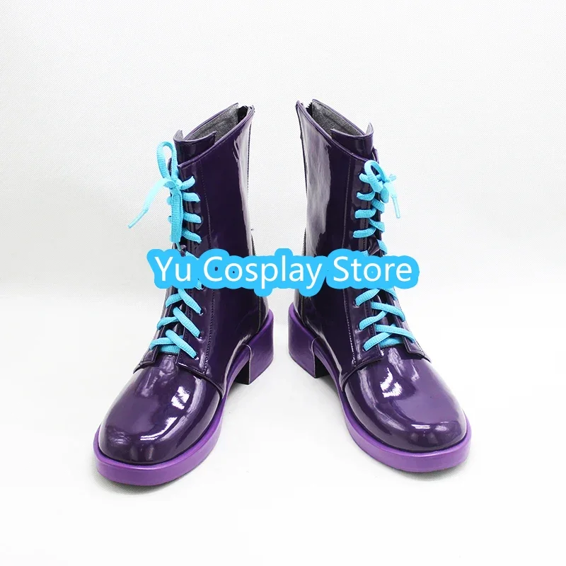 Fuwa Minato Cosplay Schuhe Halloween Karneval Stiefel Pu Schuhe Vtuber Cosplay Requisiten nach Maß