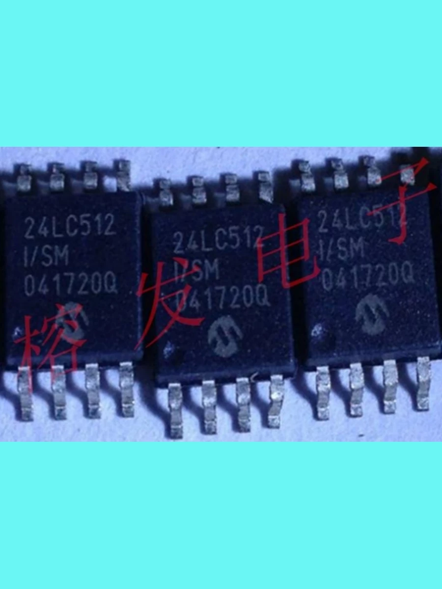 PCS/New Original PIC24LC512-I/SM/Memory IC Chip/SOP-8/Silk Screen: 24LC512-I/SM