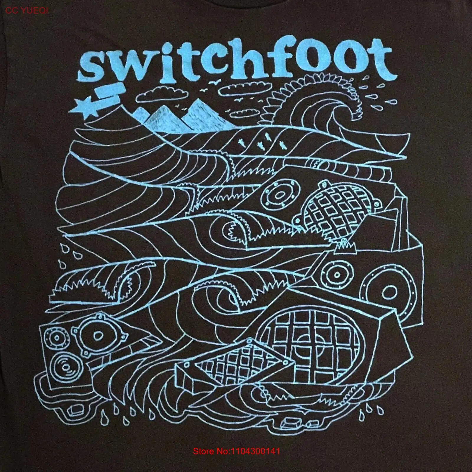 SWITCHFOOT SAN DIEGO T-Shirt Short Sleeve Cotton Black Men Size S to 5XL K3686