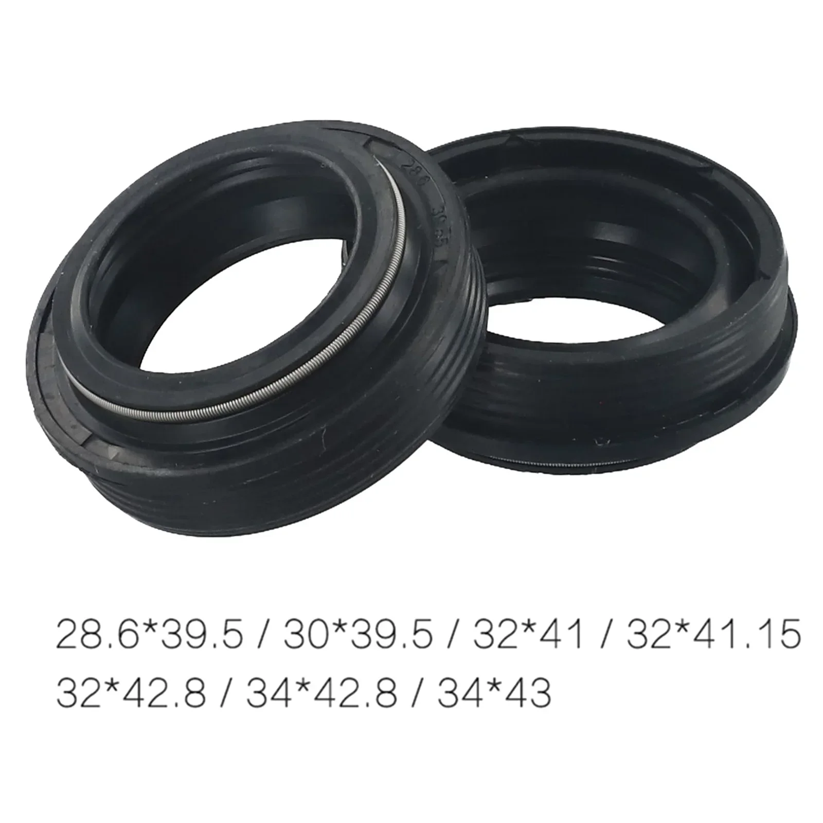 

Fork Wiper Dust Seal Ring Front Fork Repair Parts Dust Wiper Seal Accessories 7 Specifications Optional Resin-plastic Dustproof