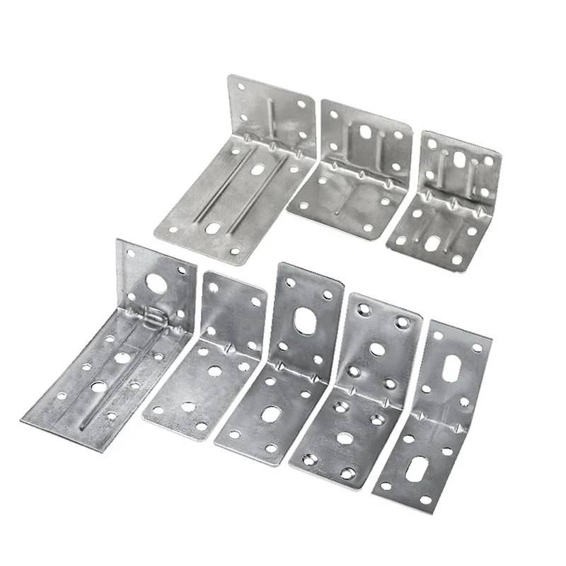 Triangle Brace Bracket L-Type Heavy Duty 90 Degree Joint Right Corner Angle Bracket Fastener Shelf Support Furniture Tool 4/8pcs