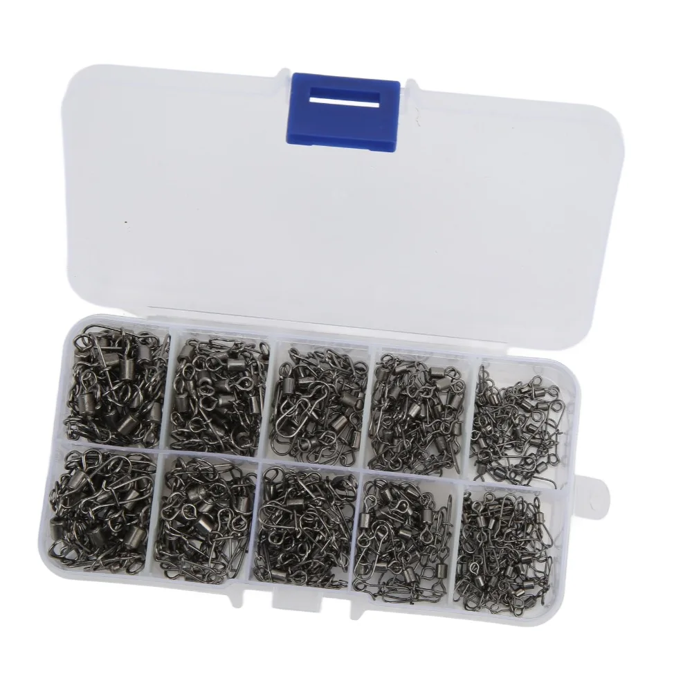 Esmerillones de pesca giratorios cobre acero inoxidable lubina - imagen 3