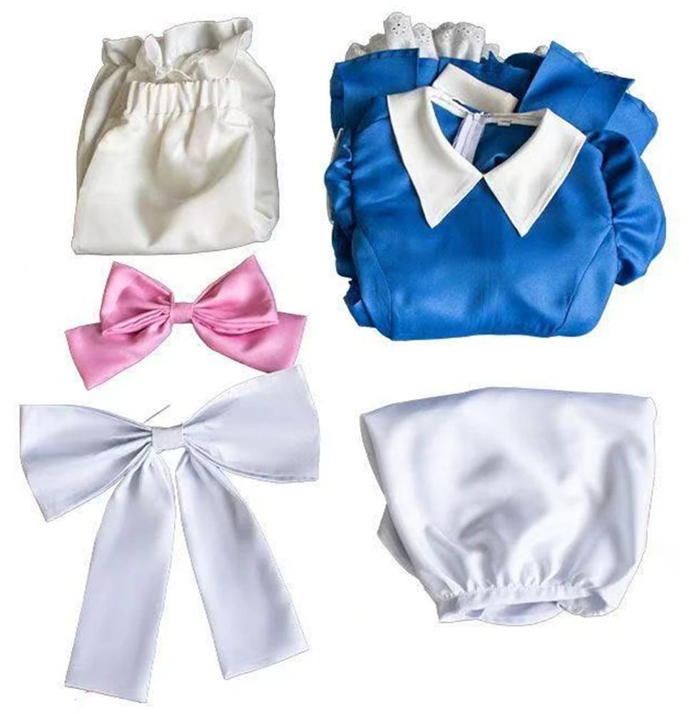 XIN LAI SEN Unisex Anime Cos KINOMOTO SAKURA Cosplay Costume Maid Outfit Halloween Uniform Custom Size
