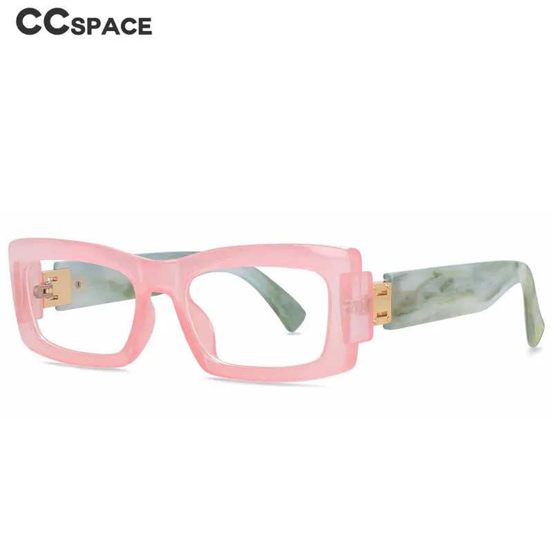 56339 Blue Light Blocking Computer Glasses Women Fashion TR90 Frame Vintage Square Eyewear Anti Eyestrain Eyeglasses