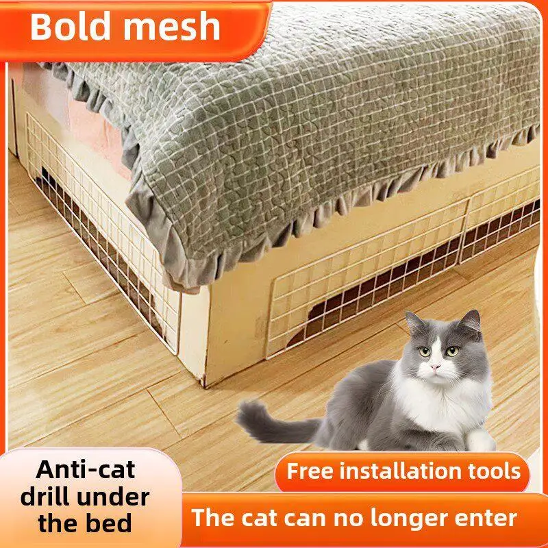  Proof Window Screen Iron Wire Mesh Balcony Guardrail Leakage Prevention Covering Pet Safety Protection Net Foldable Design