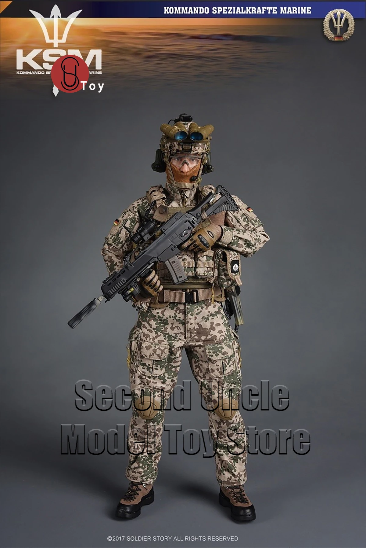 

In Stock Story SS104 1/6 Special Forces Marine Corps 12'' Male Soldier Military Action Figure Full Set Collectible Model Toy