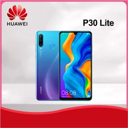 HUAWEI-P30 Lite Global, teléfono móvil con Android,6GB de RAM,128GB de ROM, 6,15 pulgadas, 24MP, Google Play Store, desbloqueado