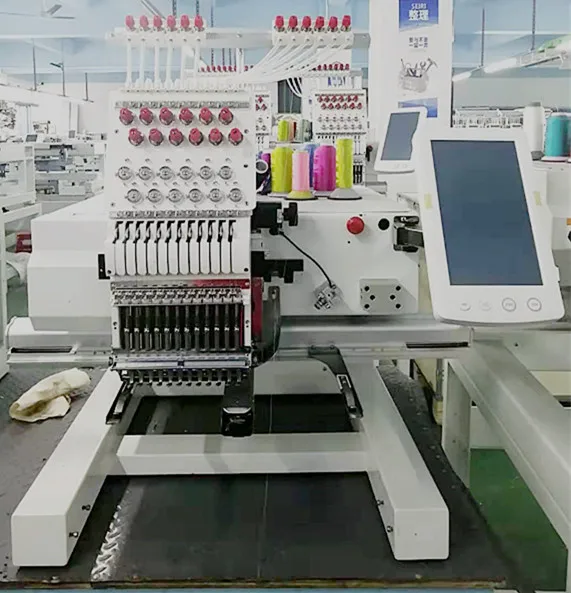 

5 Years Warranty Free Instruction Single Heads 12/15 Needles Automatic Computer Control Multi Functional Embroidery Machine